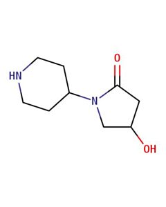 Astatech 4-HYDROXY-1-PIPERIDIN-4-YL-PYRROLIDIN-2-ONE; 1G; Purity 97%; MDL-MFCD09800476